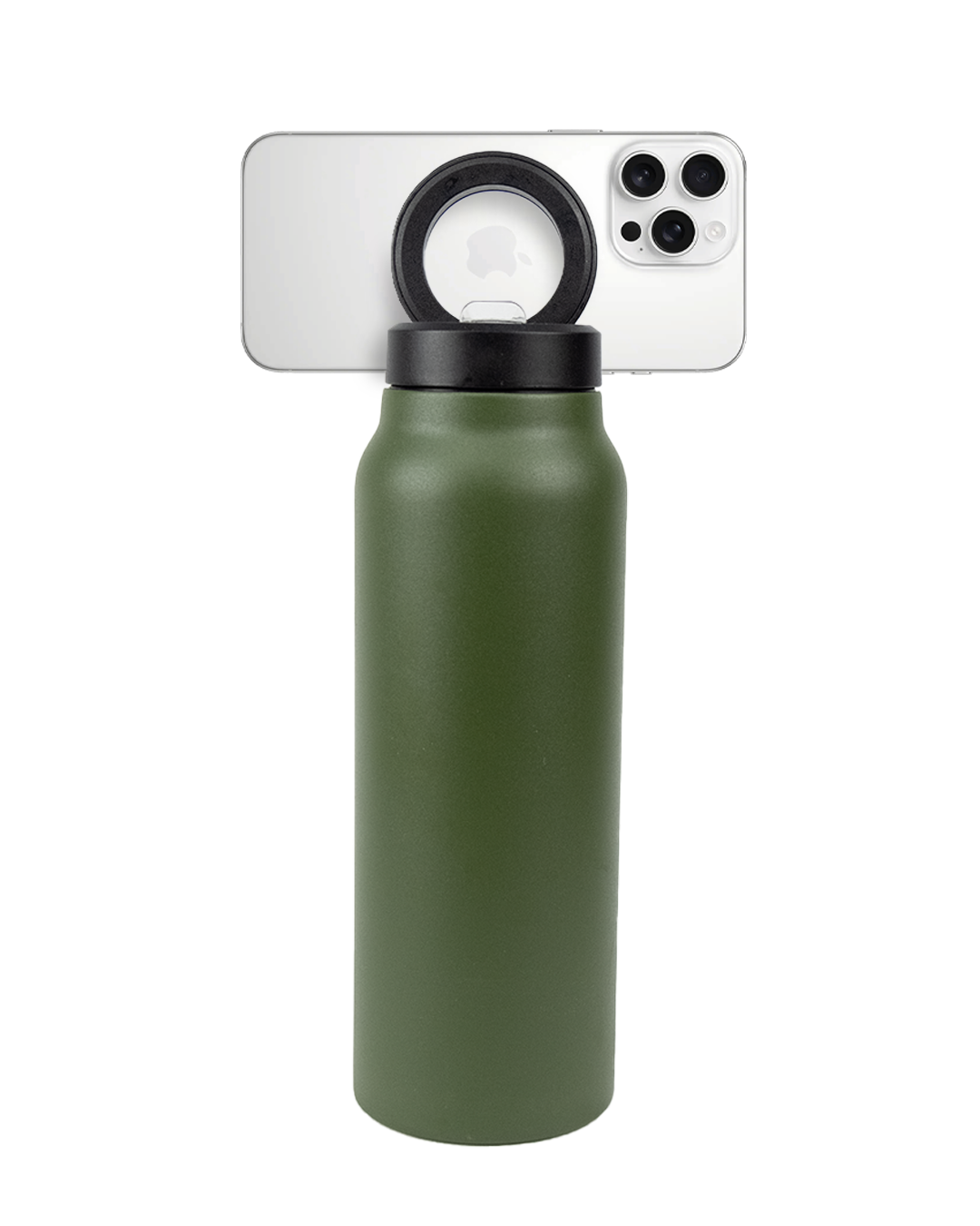 Hands-Free Phone Stand Bottle | Olive